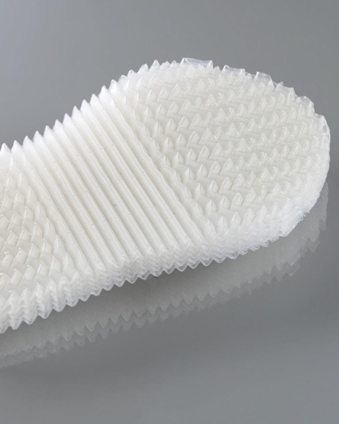 High-performance athletic shoes often contain a complex mix of materials. Different parts of the sole require different properties, such as cushioning, flexibility and support. While this improves performance, it also makes production more complicated and recycling more difficult.
Researchers at Fraunhofer have developed an alternative through the ZiProMat (Circular Programmable Materials) project. Their concept uses a programmable monomaterial sole that delivers multiple functions while being made from a single material. The long-term goal is to produce both the sole and upper from polyester-based materials, making footwear easier to recycle at the end of its life.
Read more at MaterialDistrict.com
#MaterialInspiration #Materials #ProgrammableMaterials #MonomaterialDesign #CircularFootwear #SustainableMaterials #RecyclableDesign #CircularEconomy #SportswearInnovation #PolyesterRecycling #MaterialInnovation #Fraunhofer #FootwearDesign #DesignForRecycling #AdvancedMaterials #CircularDesign #MaterialDistrict