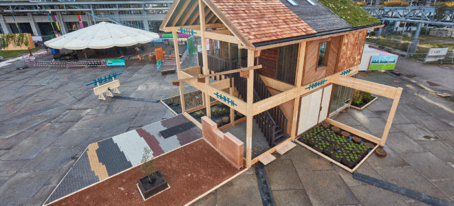 A house made of 100+ sustainable materials