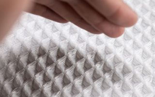 3D knitted CC cubic acoustic fabric