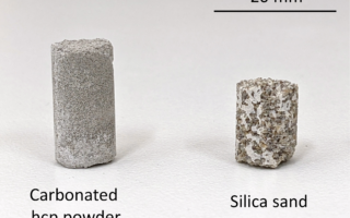 More sustainable concrete made from recycled concrete and CO2