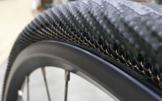 Riding on space-approved flat-free tires