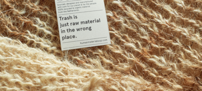 A sweater made from human hair
