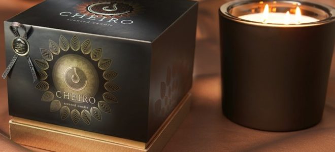 Luxurious packaging printed with natural minerals