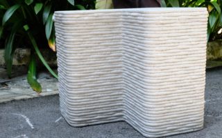 Replacing sand with glass waste in concrete 3D printing