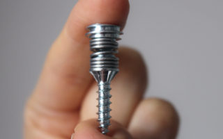 Sound insulating screws