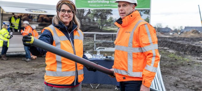 The first biobased water pipeline in the Netherlands