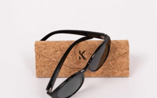 Eyewear made of recycled clothes