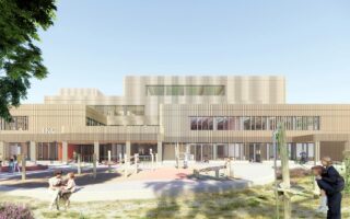 Modular mass-timber system for building schools