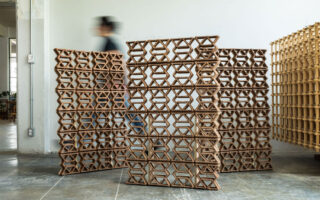 Sustainable structures made of 3D printed wood