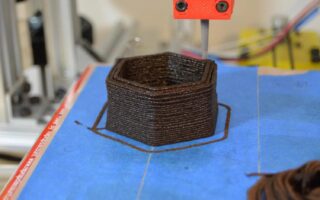 3D printing with coffee grounds