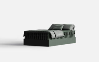 A foamless, modular mattress