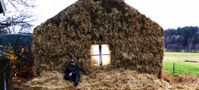 A house made of hay
