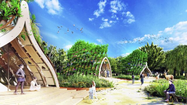 A multispecies habitat made of living trees - MaterialDistrict