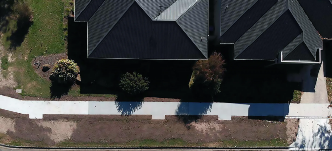The world’s first coffee concrete footpath