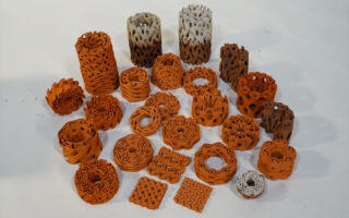3D printed ceramic cooling solutions inspired by termite mounds