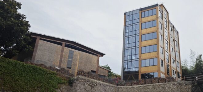 The world’s first tall building made of engineered bamboo