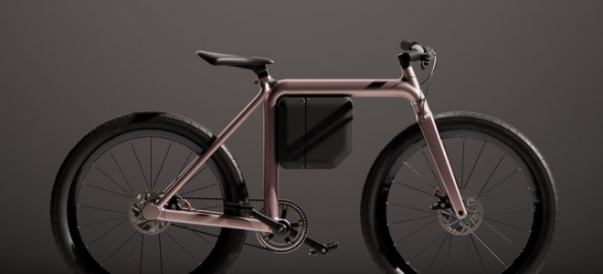 A metal 3D printed bicycle
