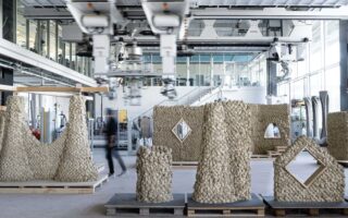 Printing houses with earth-based materials