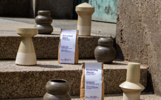 Ceramics Glaze Made from Stone Sawdust