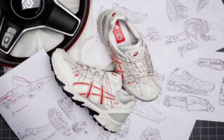 ASICS Sneakers Crafted from Recycled Airbag Fabric Win Design Award