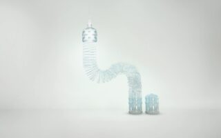 Water Blue Collection: Sustainable Lighting Solutions Inspired by Recycled Water Jugs