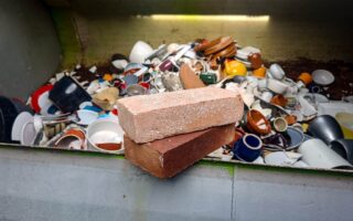 Broken Ceramics Bring Sustainability: Circular Innovations in Bricks and Tableware