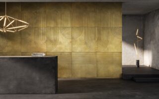 Materica Introduces the Superfici Venice Collection: A New Approach to Metalised Boiserie