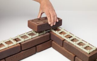 Drystack brick system