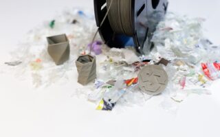 Recycled Plastic Packaging Waste Developed into 3D Printing Filament