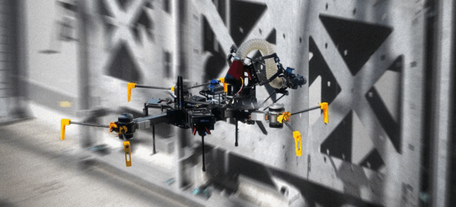 Flying Construction Robots Open New Opportunities for Building and Design