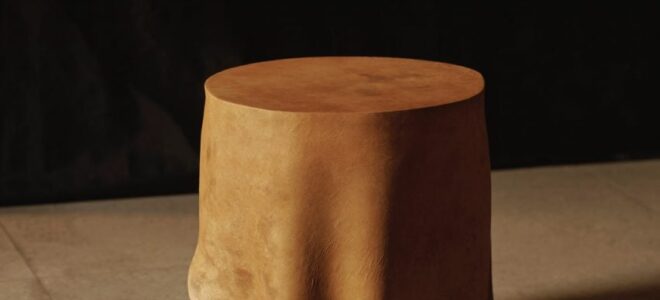 Sculptural Furniture Blending Illusion and Biomaterials: Studio TOOJ’s Duk x Reishi Series