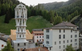 Tor Alva: A 3D Printed Concrete Tower of Innovation Built by Robots