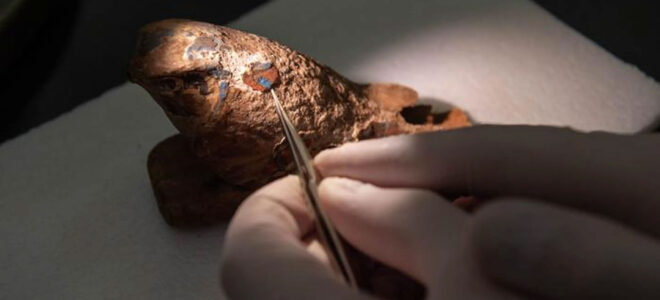 Ancient Egyptian Blue Pigment Recreated with Potential for Modern Material Applications