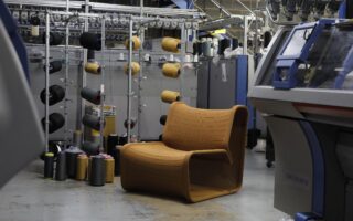 Knit One: Foam-Free Modular Seating System Showcases 3D Knitting Innovation