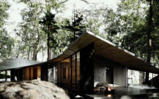 Forest Within: A Material-Centred Sanctuary in the Forests of Japan