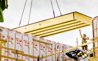Resource-Efficient Engineered Wood Reduces Carbon Emissions in Construction