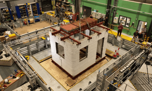 Seismic Testing of 3D Printed Concrete Structures