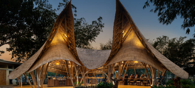 Sustainable Bamboo Pavilion for Culinary Education