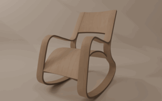 Curvesse Rocker: A Modern Take on Sustainable Furniture Design