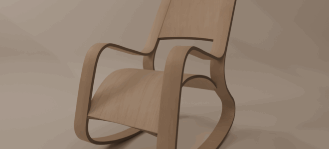 Curvesse Rocker: A Modern Take on Sustainable Furniture Design