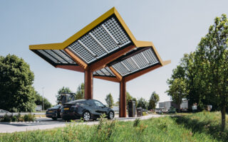Fastned’s Solar Trees: Nature-Inspired Infrastructure for EV Charging