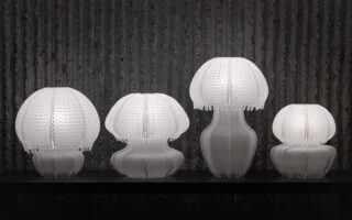From Ocean Waste to Illuminating Design: Upcycled PE Lamps Inspired by Jellyfish
