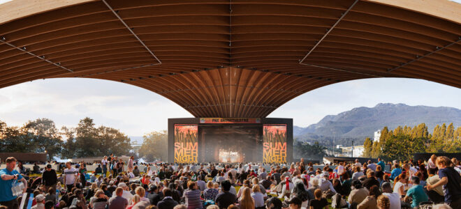 Mass Timber Roof Marks Sustainability Milestone for Vancouver Amphitheatre