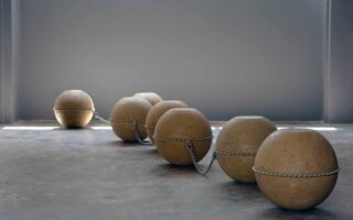 Sand Pearls: Sculptural Seating Crafted from Sand and Recycled Resin
