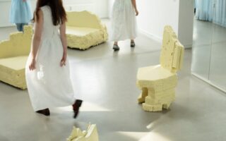 Waste as a Resource: Sculptural Seating from Construction Scrap