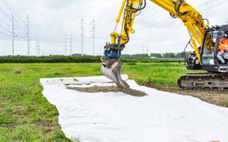 Biodegradable Geotextile Pilot Aims to Boost Circular Construction Practices