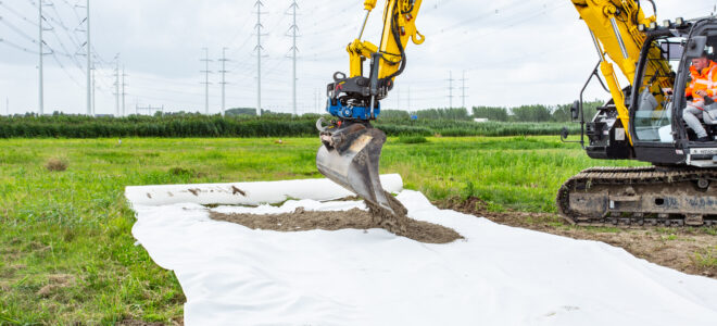 Biodegradable Geotextile Pilot Aims to Boost Circular Construction Practices
