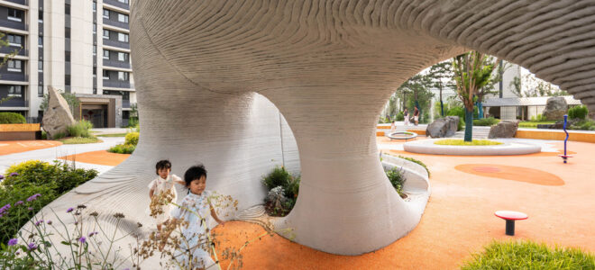 Boulder Park: 3D Concrete Printing Transforms Public Play Spaces