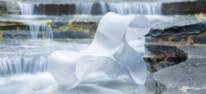 Ruffini Chair: 3D Printed Seating from Recycled Plastic
