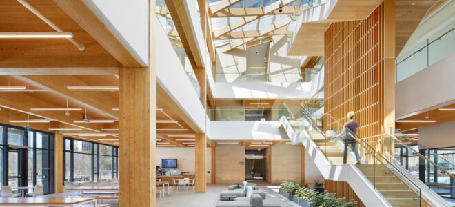 Mass Timber Headquarters in Toronto Combines Sustainability and Workplace Wellbeing
